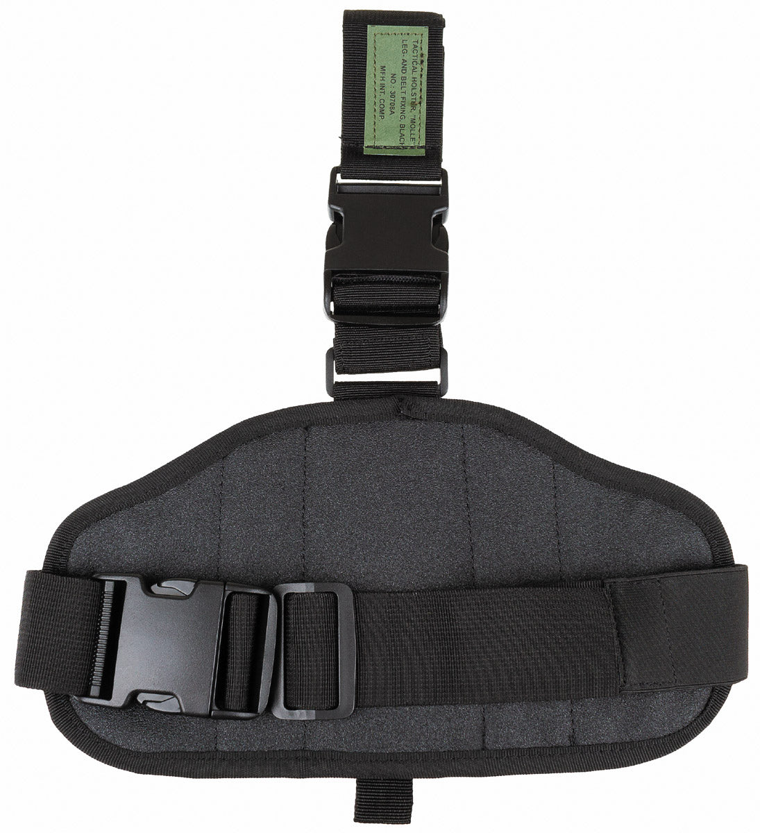 Toc Pistol Picior "MOLLE" Negru MFH - Dreptaci, Prindere MOLLE