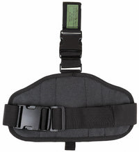 Toc Pistol Picior "MOLLE" Negru MFH - Dreptaci, Prindere MOLLE