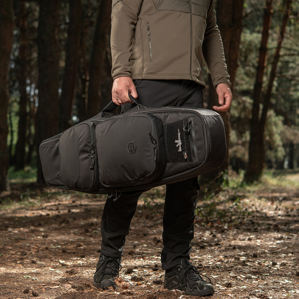 Toc Rucsac Armă M-Tac Elite Hex 105 cm - Negru