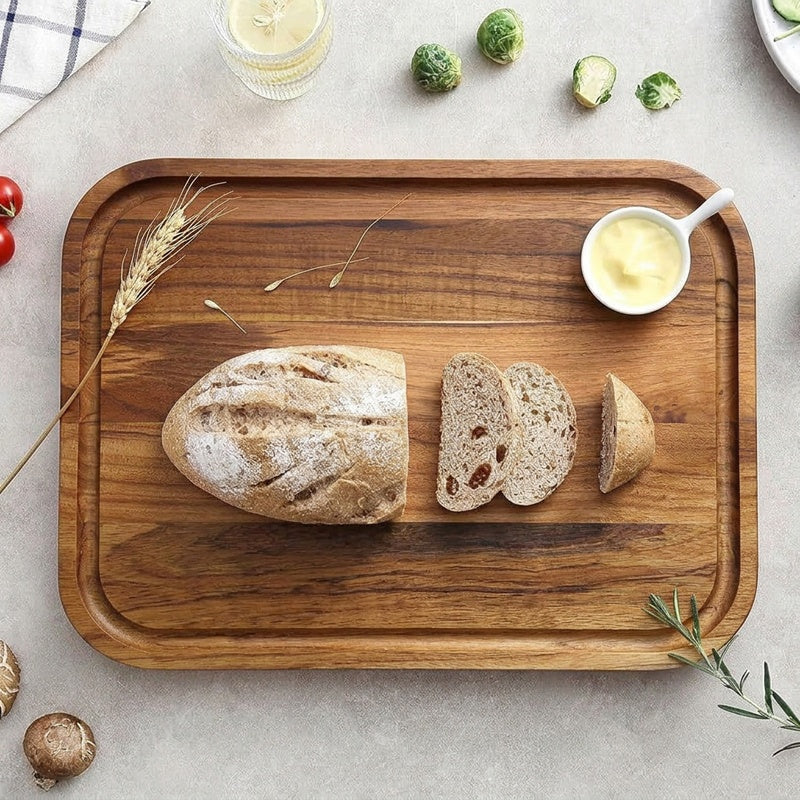 Tocător Teakholz Elegance Culinary Herbertz - Teak, Design Premium