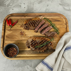 Tocător Teakholz Elegance Culinary Herbertz - Teak, Durabil și Elegant