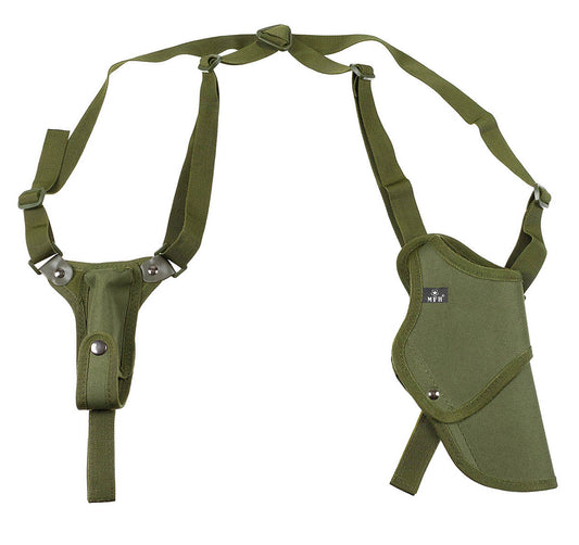 Toc Umăr Pistol Tactic Verde Oliv MFH - Dreptaci, Ajustabil