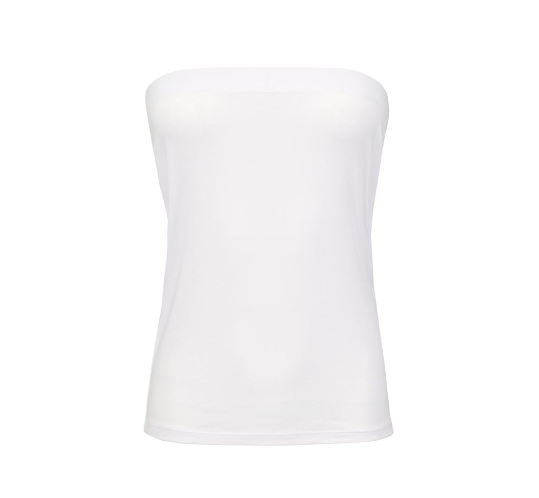 Top Bandeau 2in1 Dama Brandit Alb - Confort Versatil