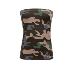 Top Bandeau 2in1 Dama Brandit Dark Camo - Stil Versatil