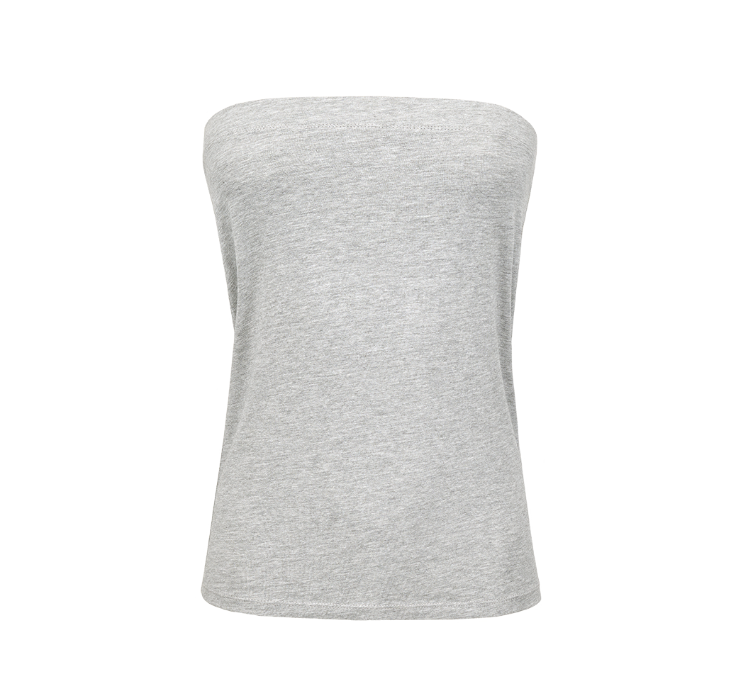 Top Bandeau 2in1 Dama Brandit Grey Melange - Confort Modern