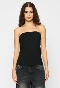 Top Bandeau 2in1 Dama Brandit Negru - Versatilitate Urbana