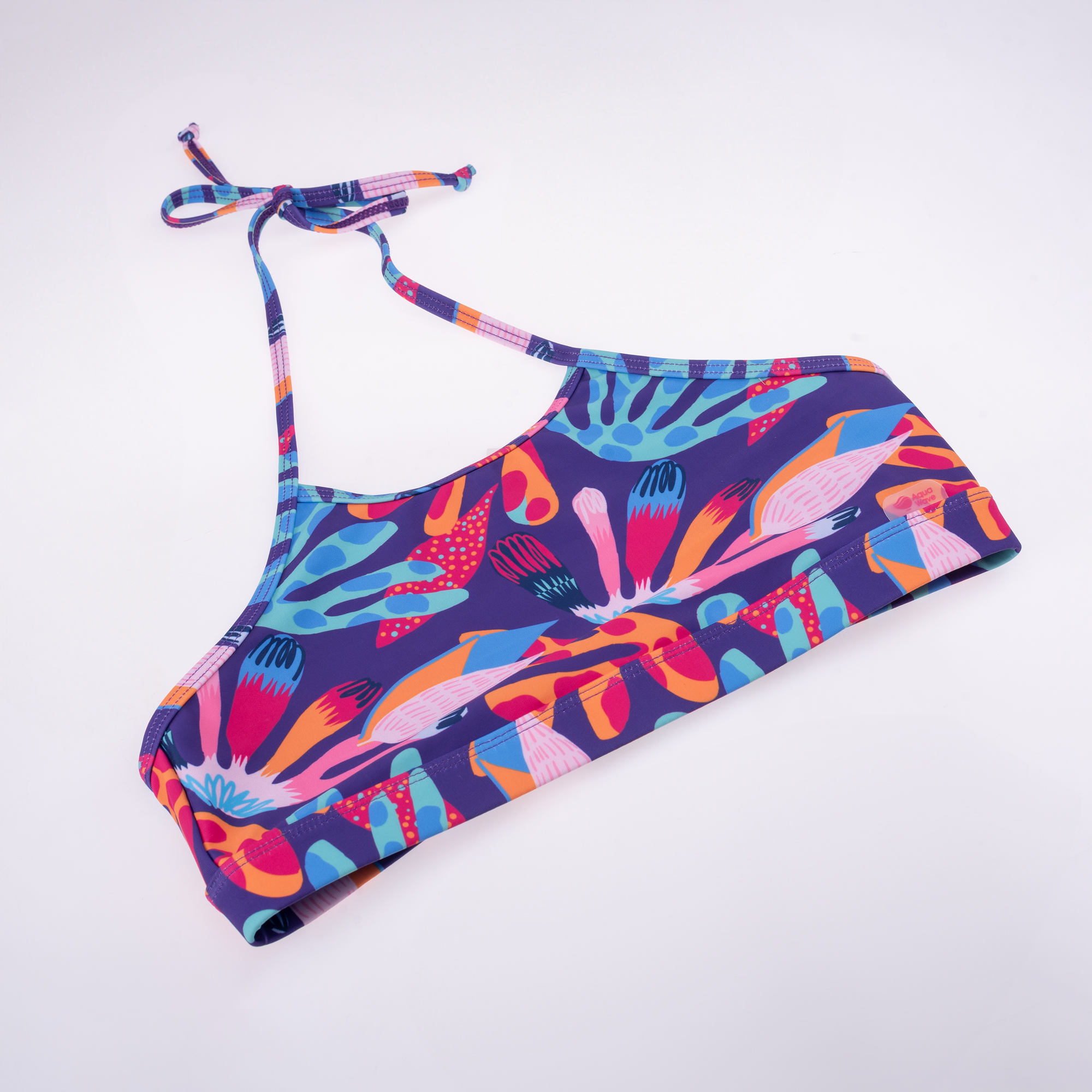 Top Bikini Fete ANANA TOP JR AQUAWAVE - Rezistent la Clor, Uscare Rapidă - 3
