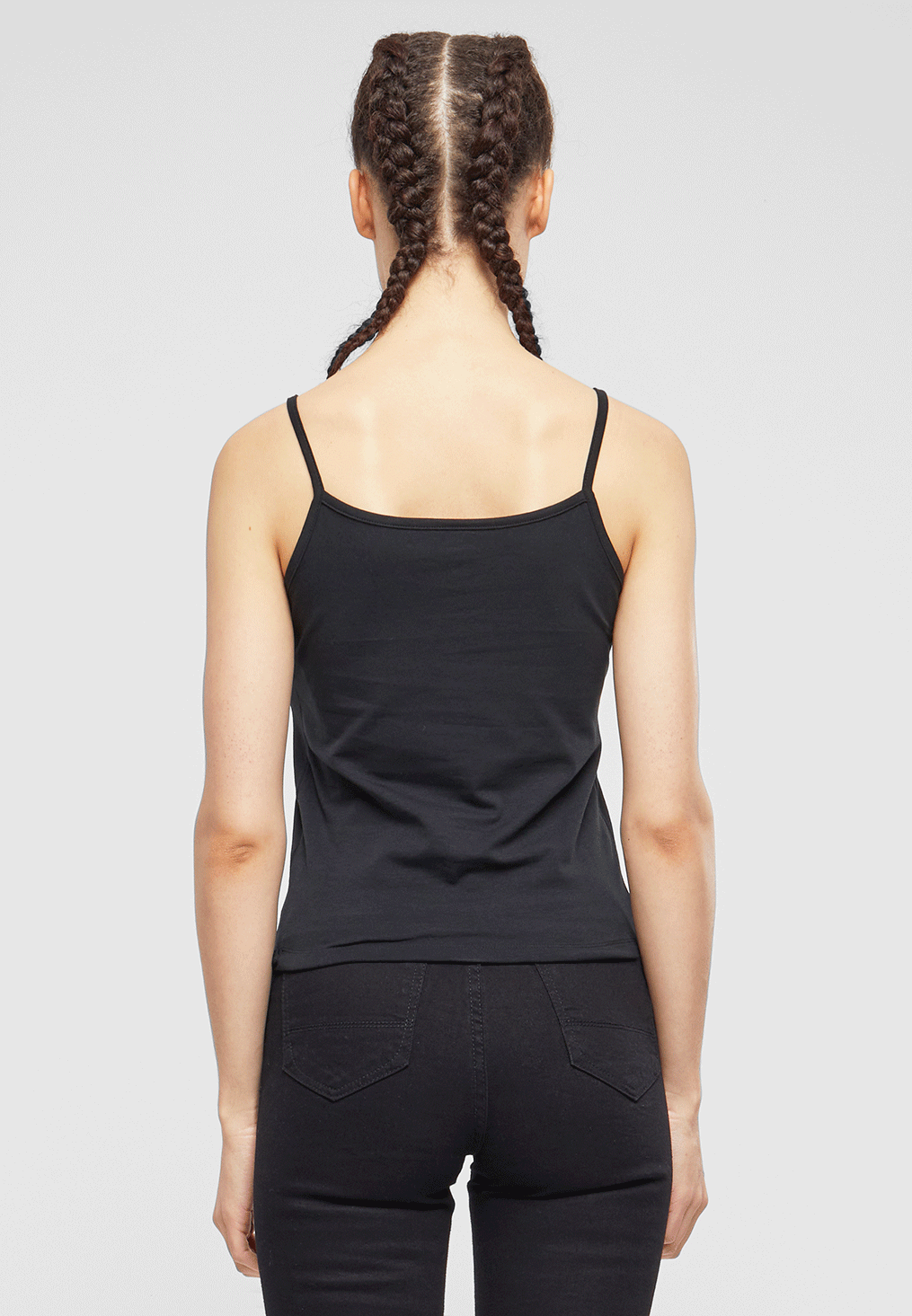 Top Lilly Negru Dama Brandit - Confort Versatil