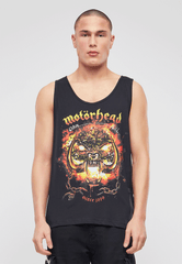 Top Motörhead Tank Overkill Negru Brandit - Stil Rock Autentic