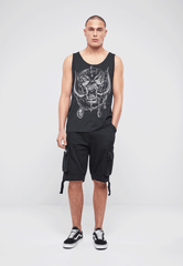 Top Motörhead Tank Warpig Negru Brandit - Stil Rock Autentic