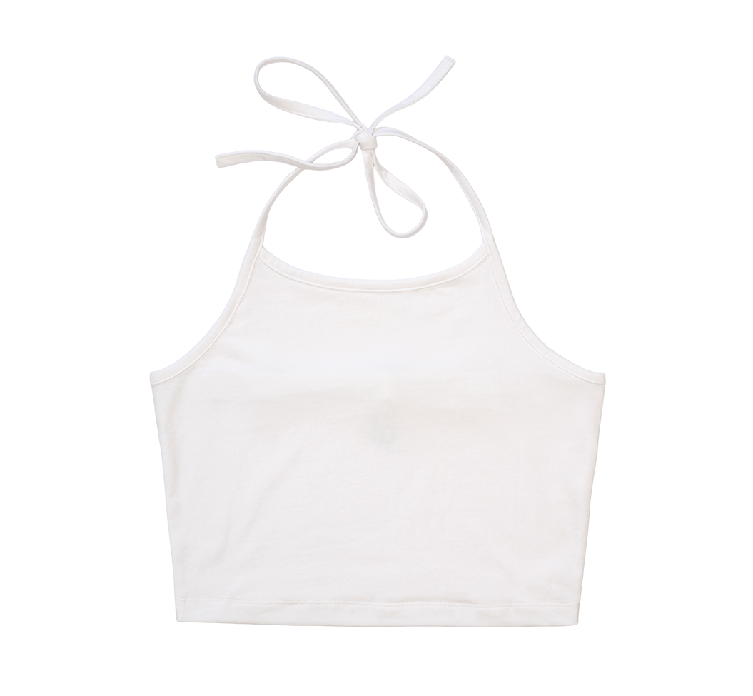 Top Neckholder Alb Dama Brandit - Stil Versatil Urban