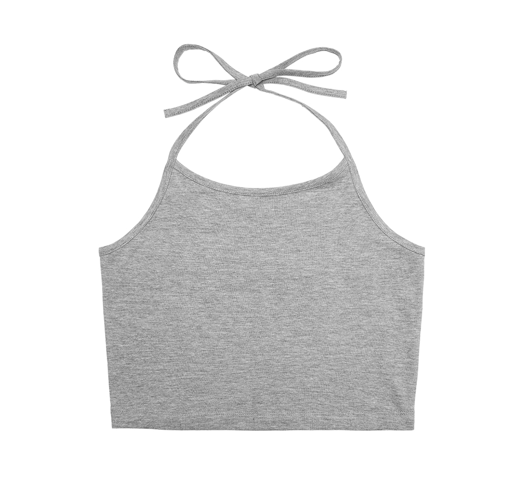Top Neckholder Grey Melange Dama Brandit - Stil si Confort
