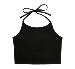 Top Neckholder Negru Dama Brandit - Libertate de Miscare