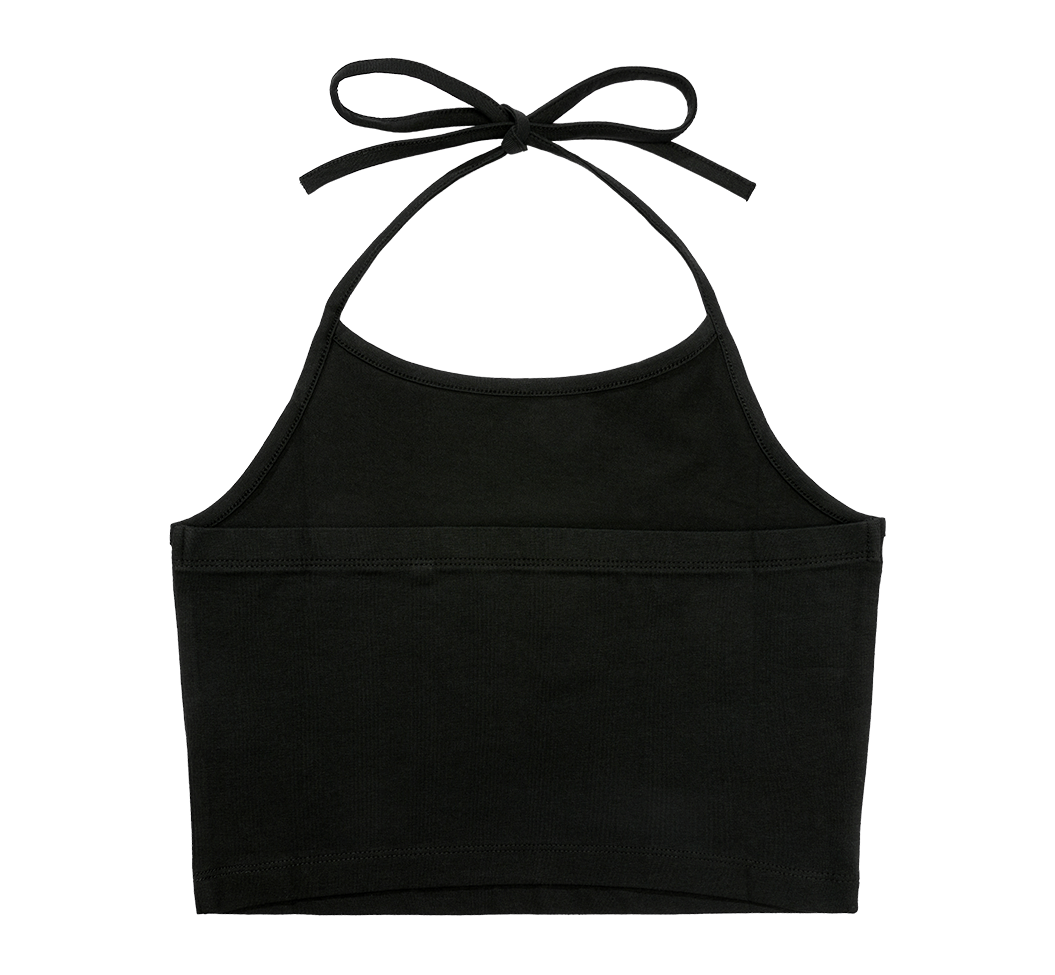 Top Neckholder Negru Dama Brandit - Libertate de Miscare