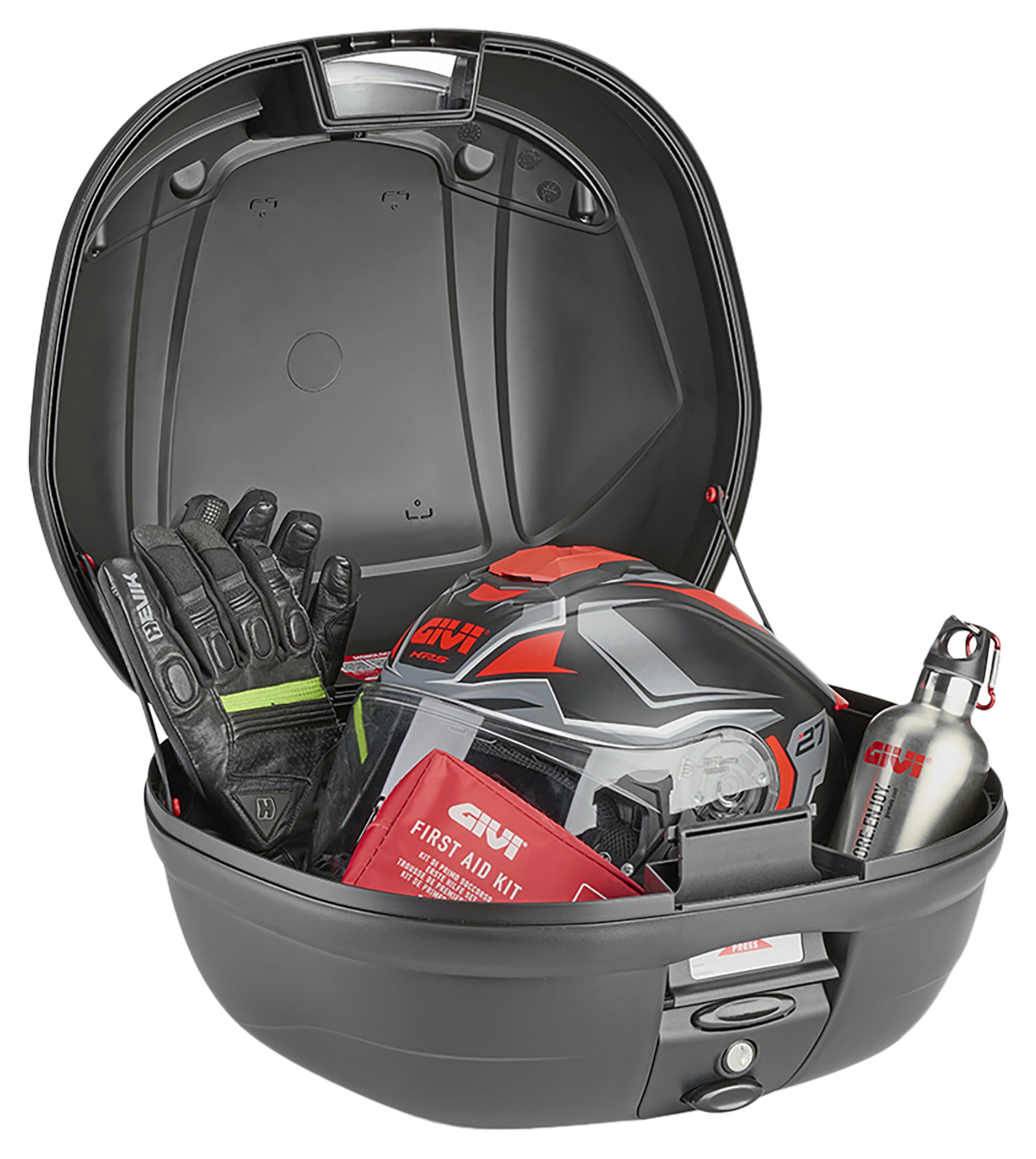 Topcase E340NT2 Monolock GIVI - 34L, Sistem Rapid
