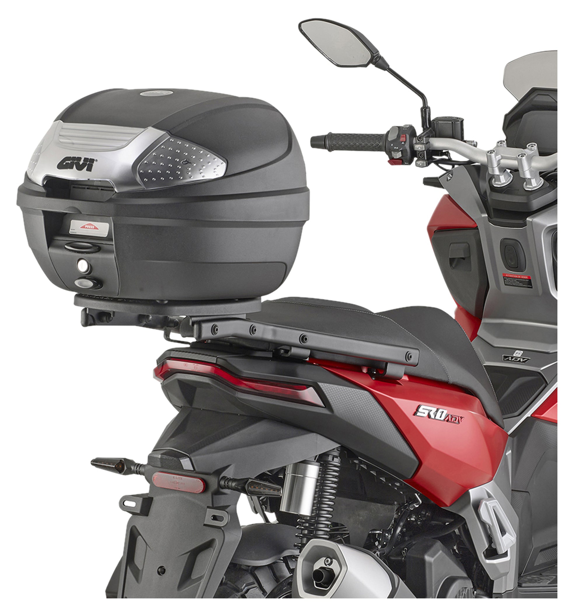 Topcase Givi E300NT2B Monolock 30L - Compact și Versatil