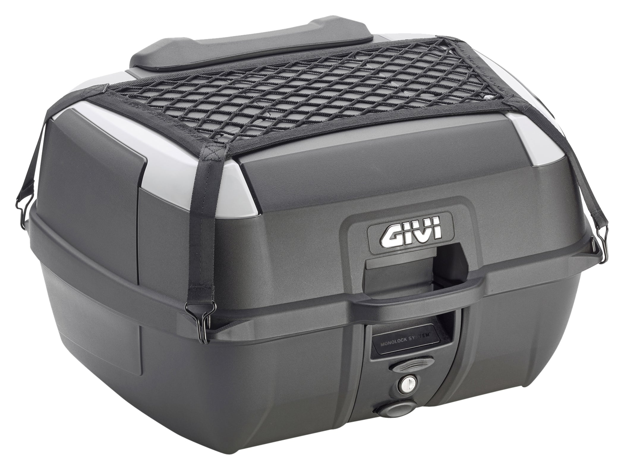 Topcase Monolock GIVI B45+ - 45 Litri, 2 Căști Integrale