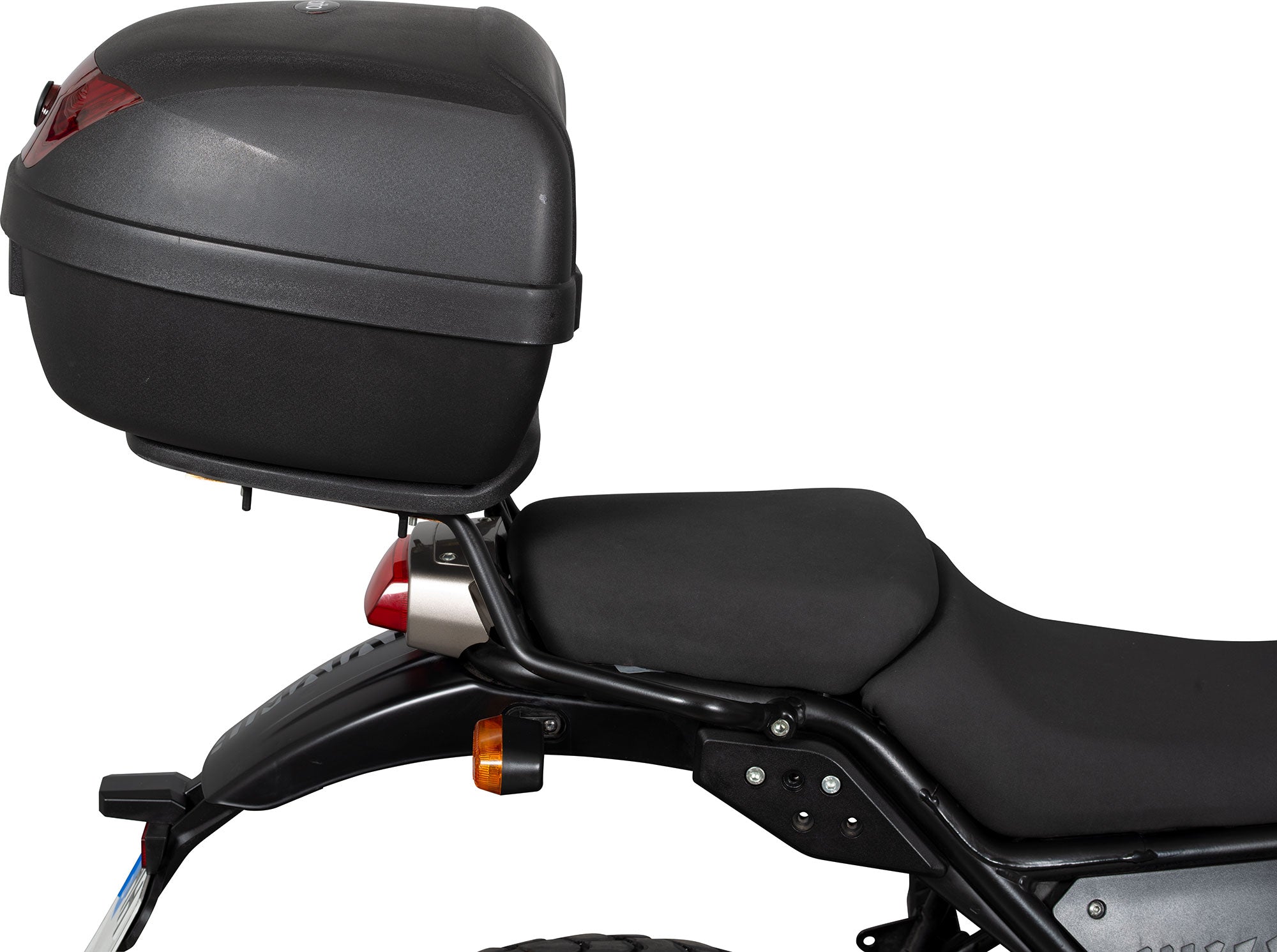 Topcase Moto 28 Litri saito - Universal, Reflector Roșu