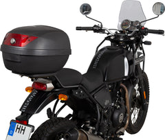 Topcase Moto 28 Litri saito - Universal, Reflector Roșu
