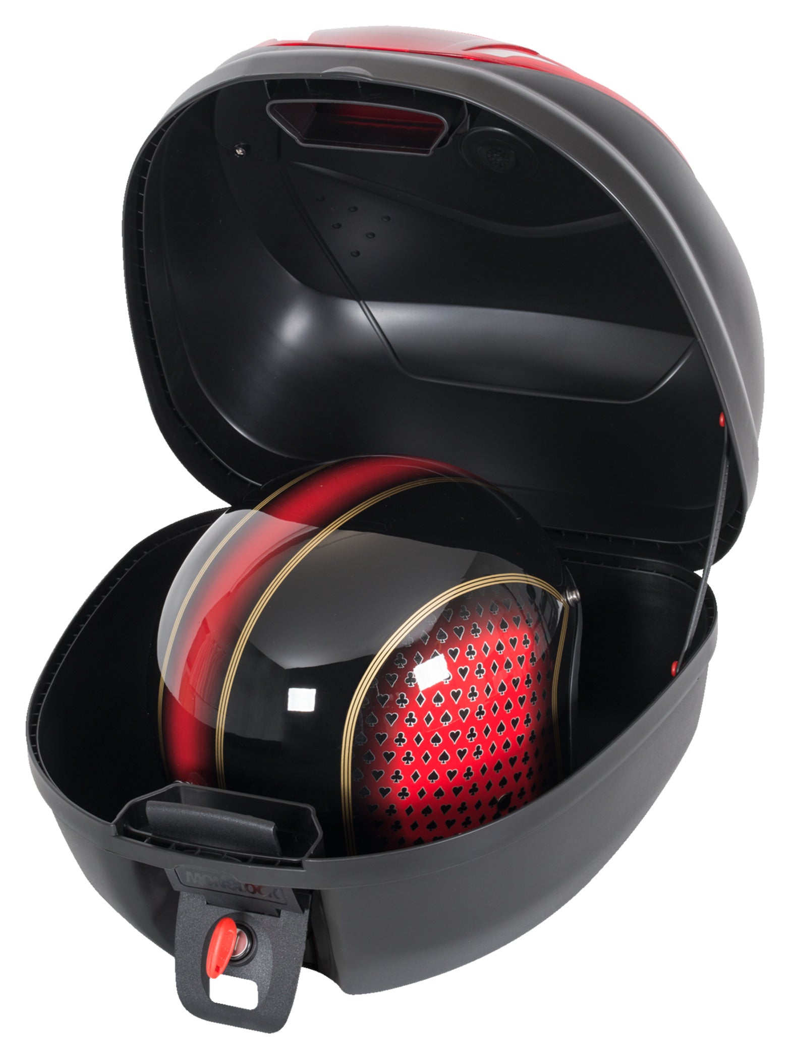Topcase Moto GIVI E30N - Monolock, 30L, Negru