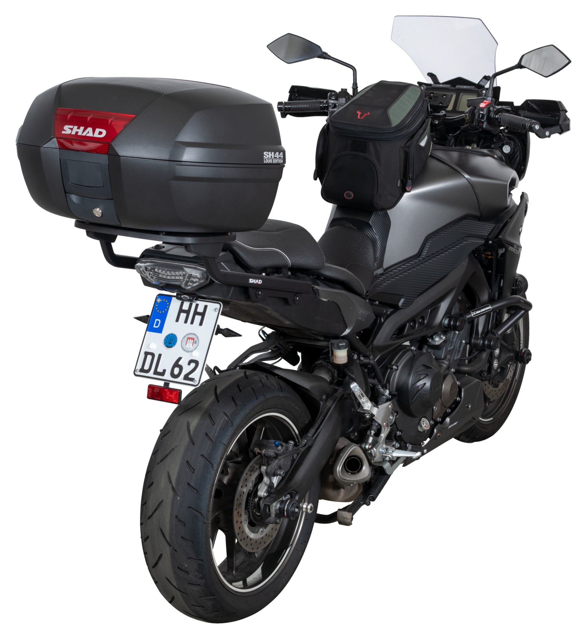 Topcase Moto SH44 Louis Edition SHAD - 44L, 2 Căști