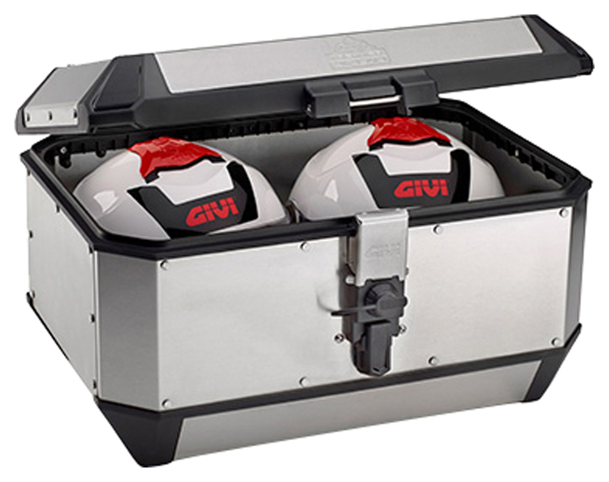 Topcase Moto Trekker 56 Alaska GIVI - Aluminiu, 56L
