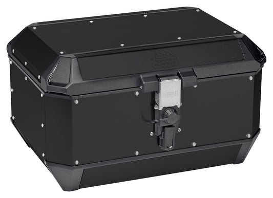 Topcase Moto Trekker Alaska 56 GIVI - Aluminiu Negru, Monokey