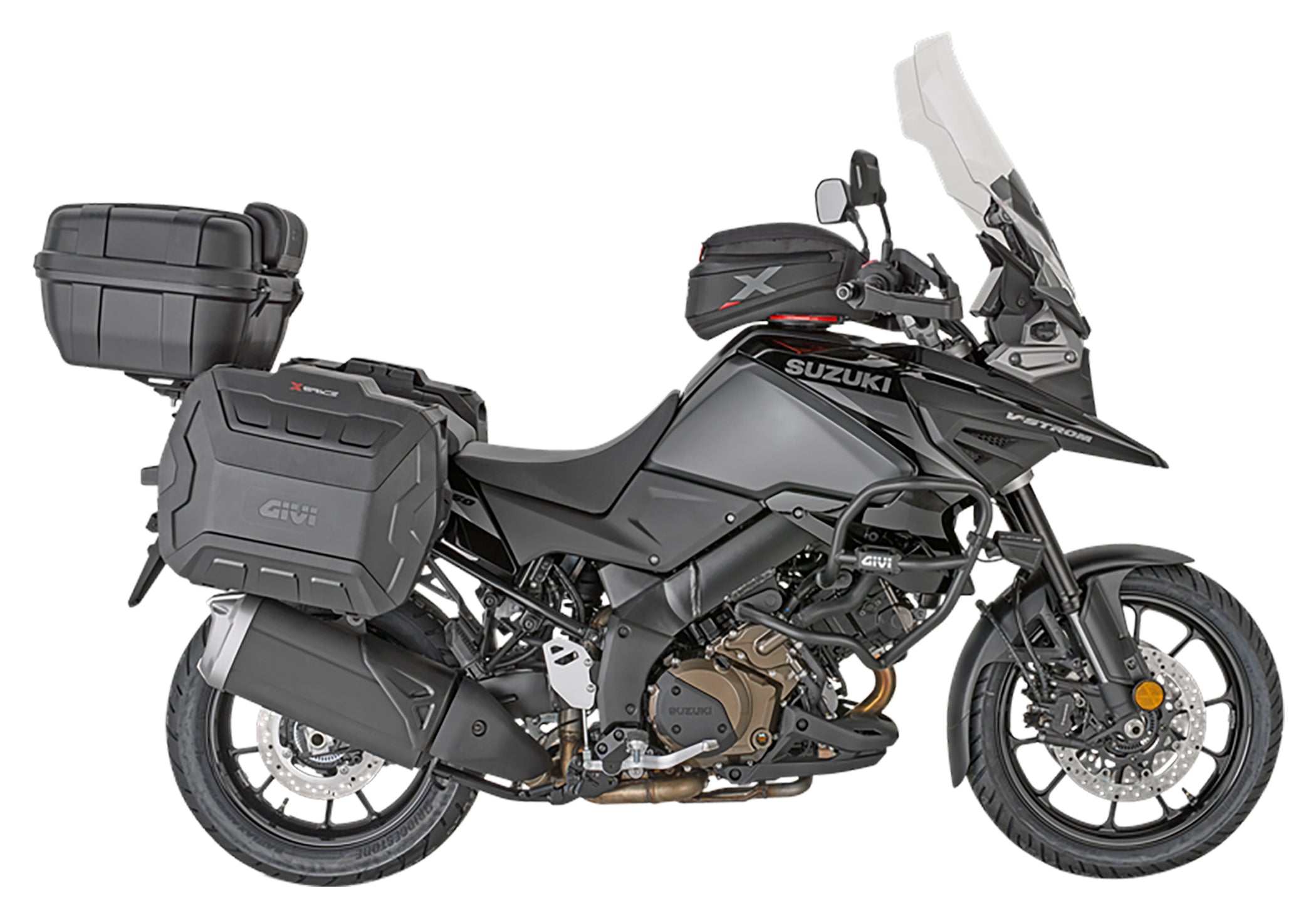 Topcase Moto XSpace Monokey Givi - Extensibil 27-36L