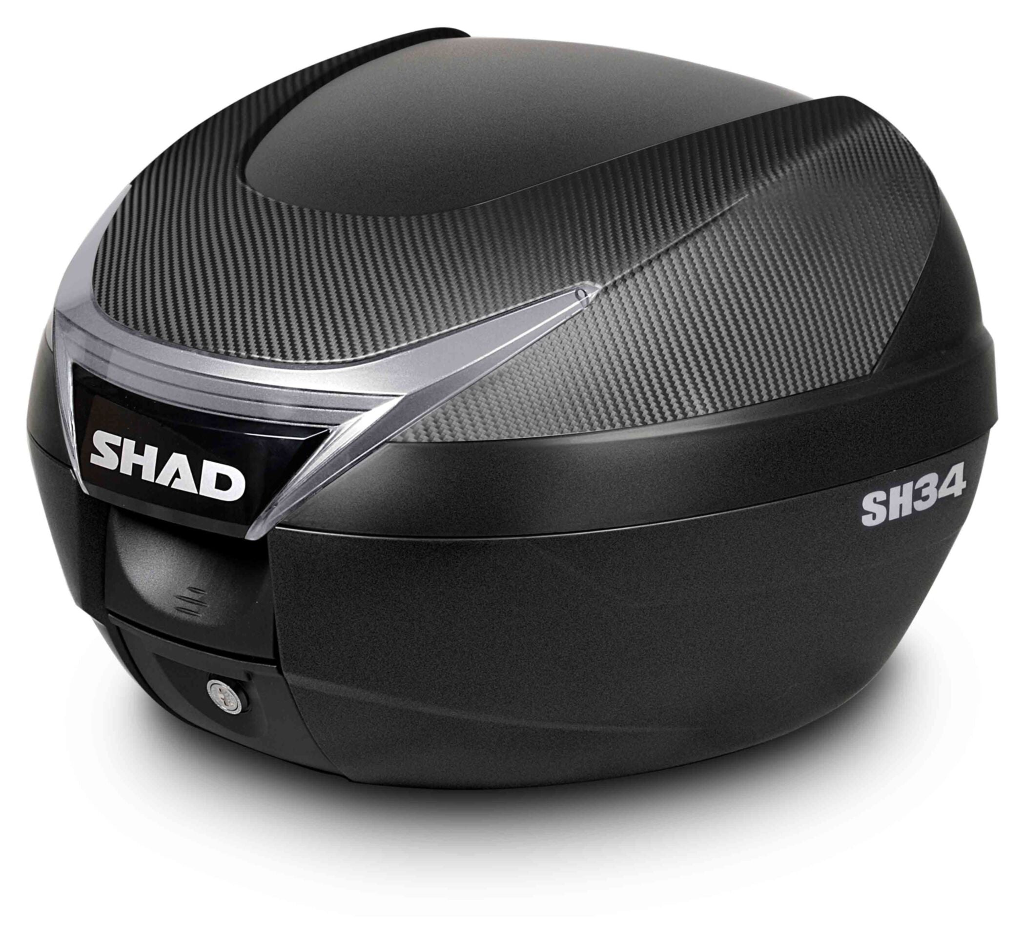 Topcase SH34 Carbon Look SHAD - 34L, Sistem Press Lock