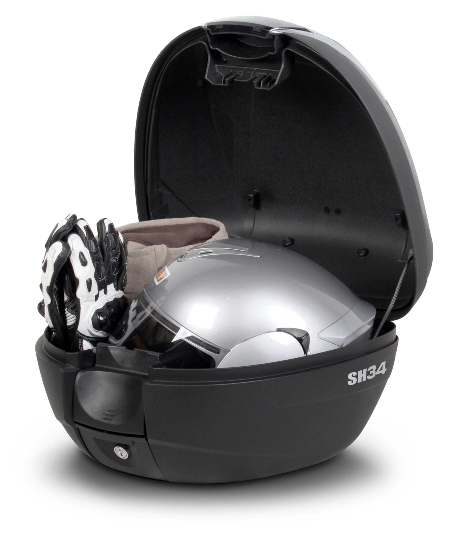 Topcase SH34 Carbon Look SHAD - 34L, Sistem Press Lock