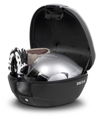Topcase SH34 Carbon Look SHAD - 34L, Sistem Press Lock