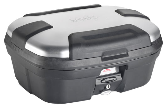 Topcase/Sidecase Trekker II 35 Monokey GIVI - 35L, Negru/Argintiu