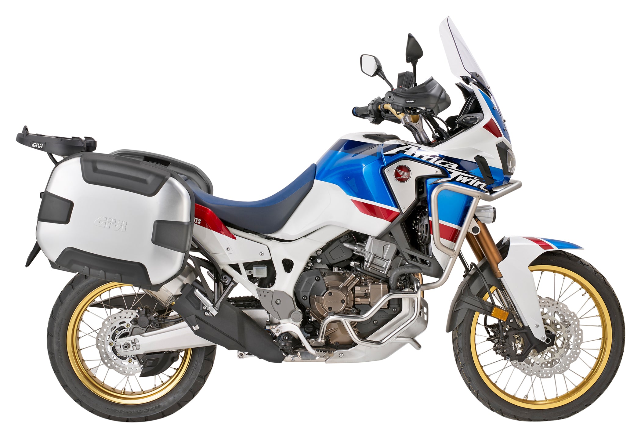 Topcase/Sidecase Trekker II 35 Monokey GIVI - 35L, Negru/Argintiu