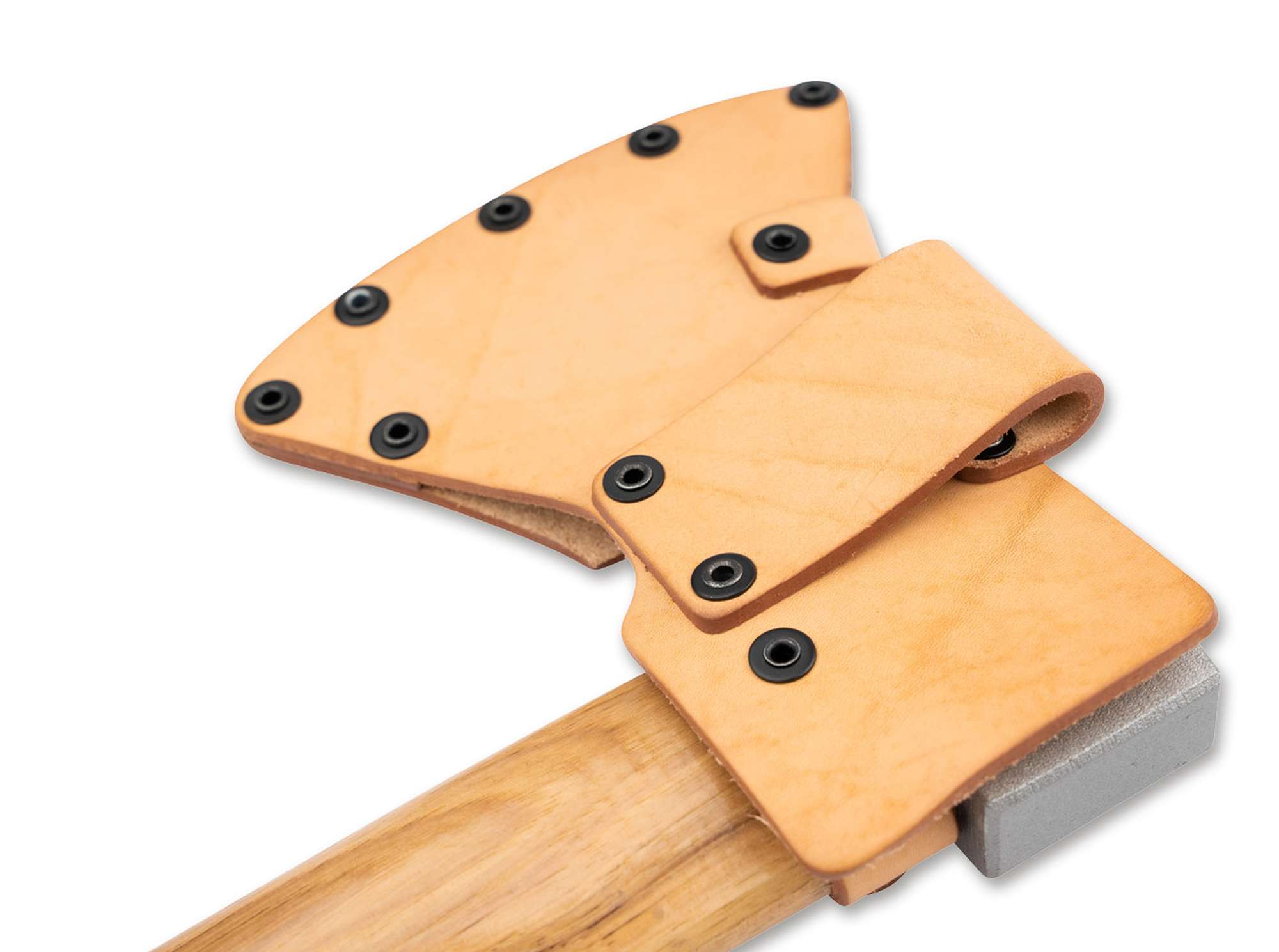 Topor Böker Plus Appalachian Axe Sheath- Piele Naturala Groasa, Protectie Fiabila Lama