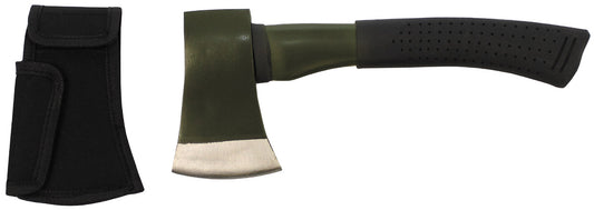 Topor "Deluxe" mic Olive FoxOutdoor - Oțel călit, Mâner cauciucat