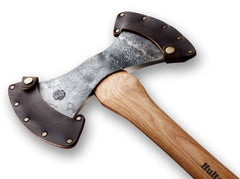 Topor Hultafors Premium Throwing Axe Wetterhall 1.6 Boker- Forjat manual, Maner Hickory