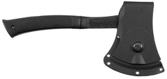 Topor Oțel Turnat cu Mâner Cauciuc MFH - Lungime 29cm, 690g