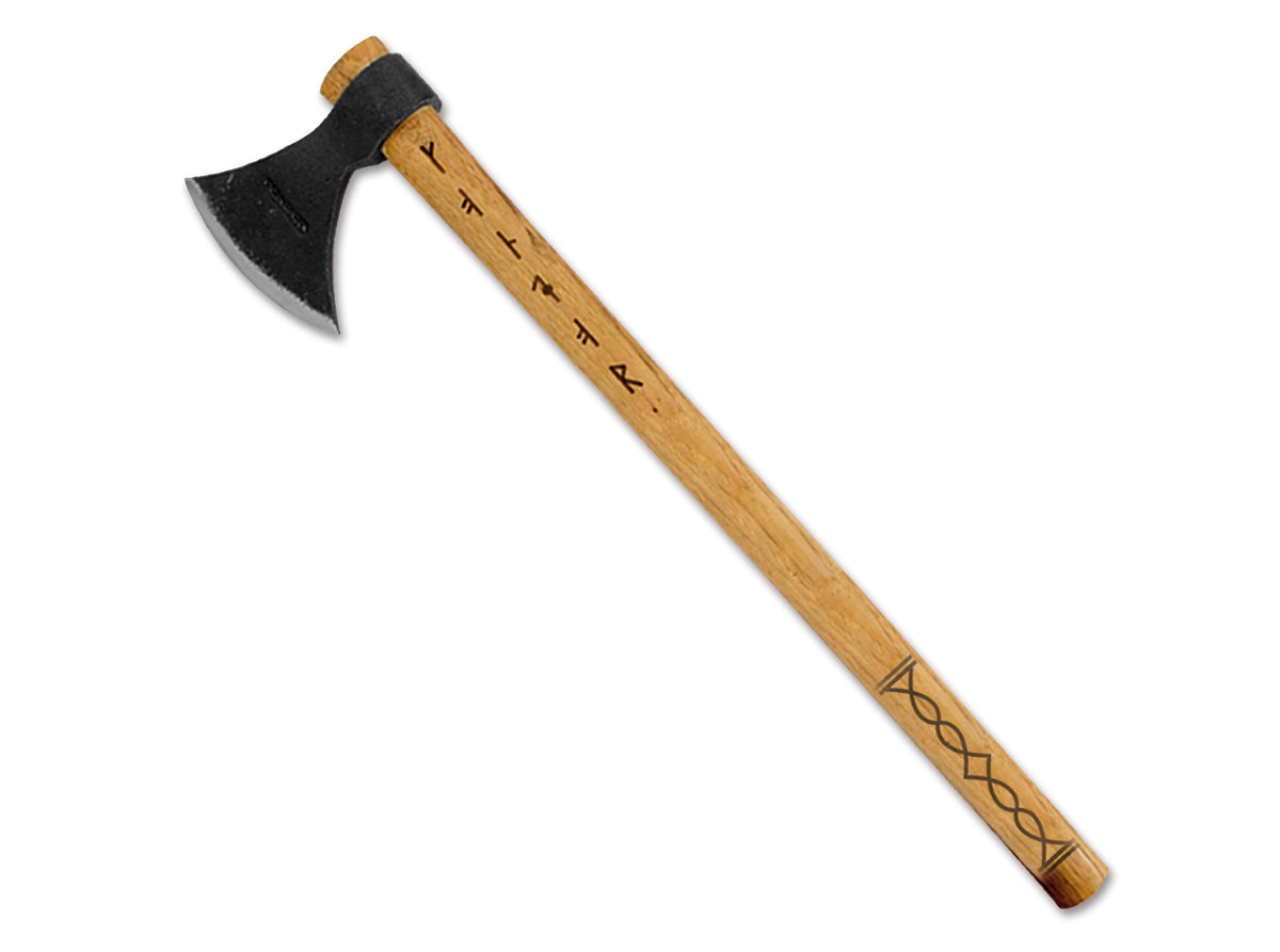 Topor Valhalla Throwing Axe Condor- Otel Carbon 1060, Aspect Rustic