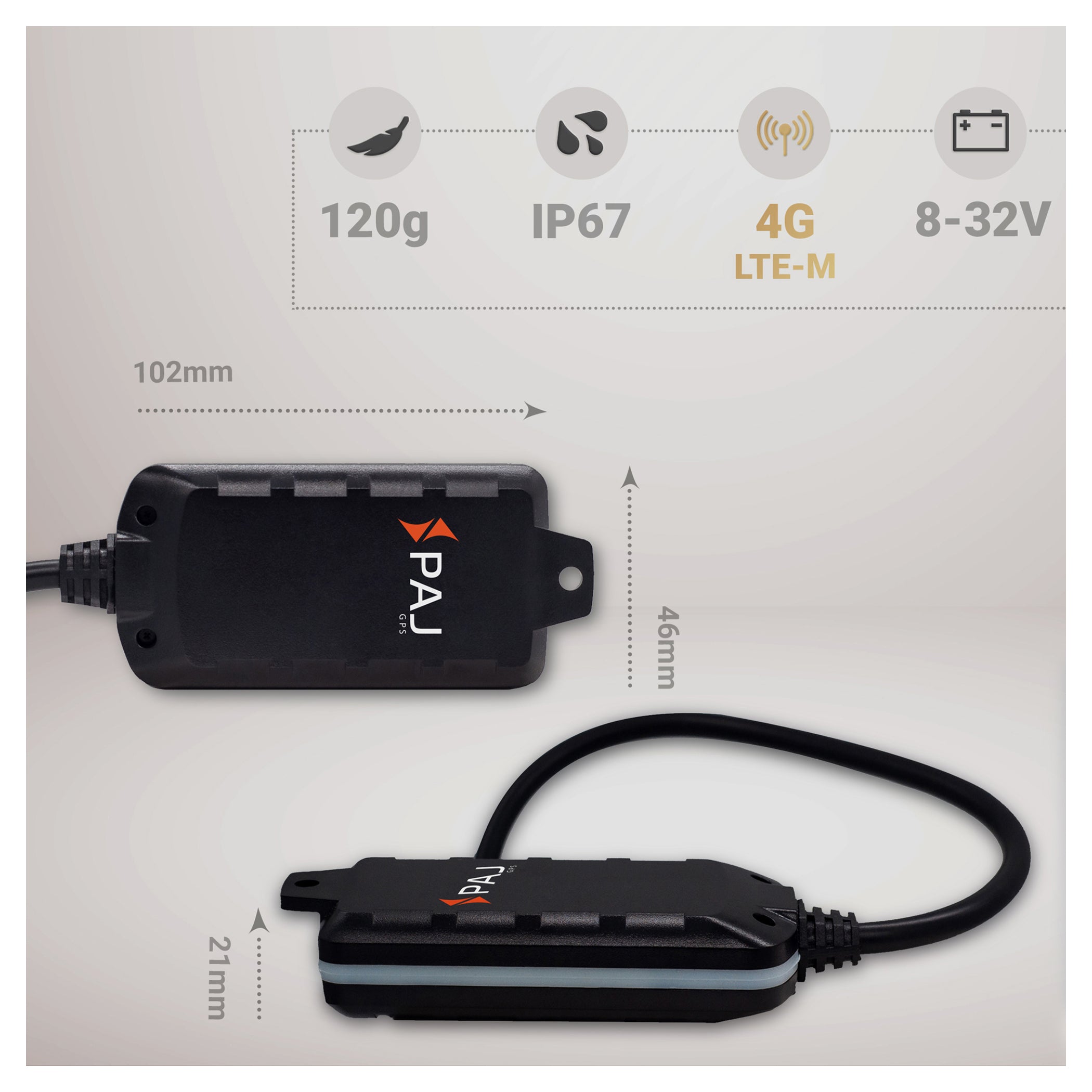Tracker GPS Moto 4G PAJ Vehicle Finder 2.0 - Antifurt Avansat
