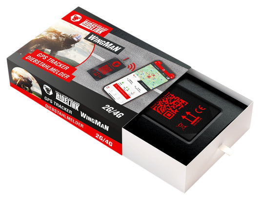 Tracker GPS Moto WingMan 4G RideLink - Live Tracking, eCall