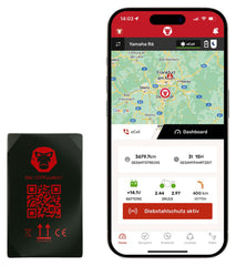 Tracker GPS Moto WingMan 4G RideLink - Live Tracking, eCall