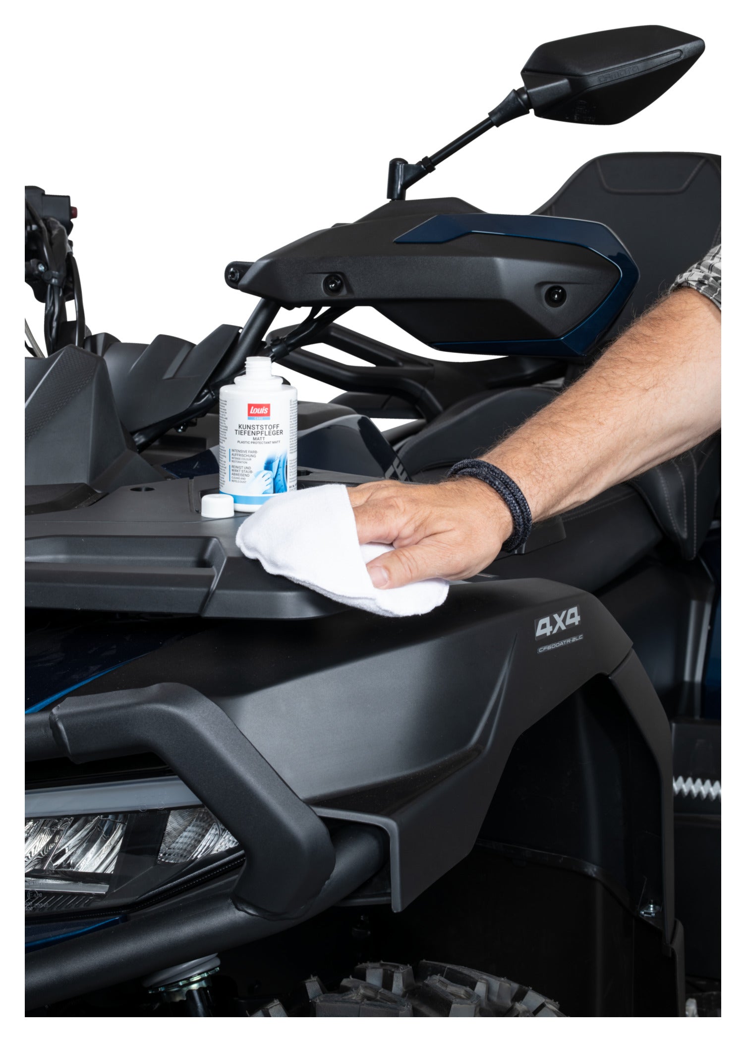 Tratament Plastic Mat Louis Care - Reîmprospătare Culoare & Protecție UV