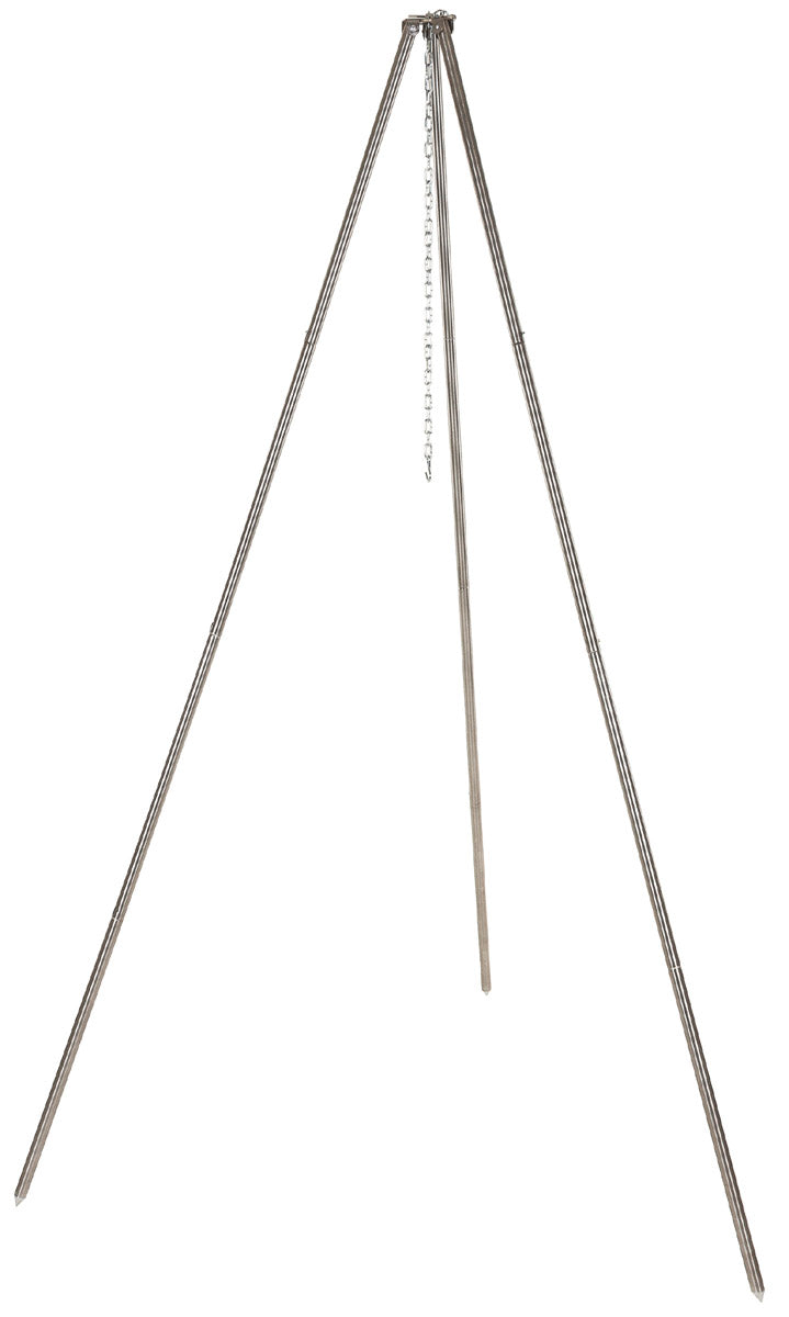 Trepied Camping Dreibein FoxOutdoor - Oțel Inoxidabil, 1.9m