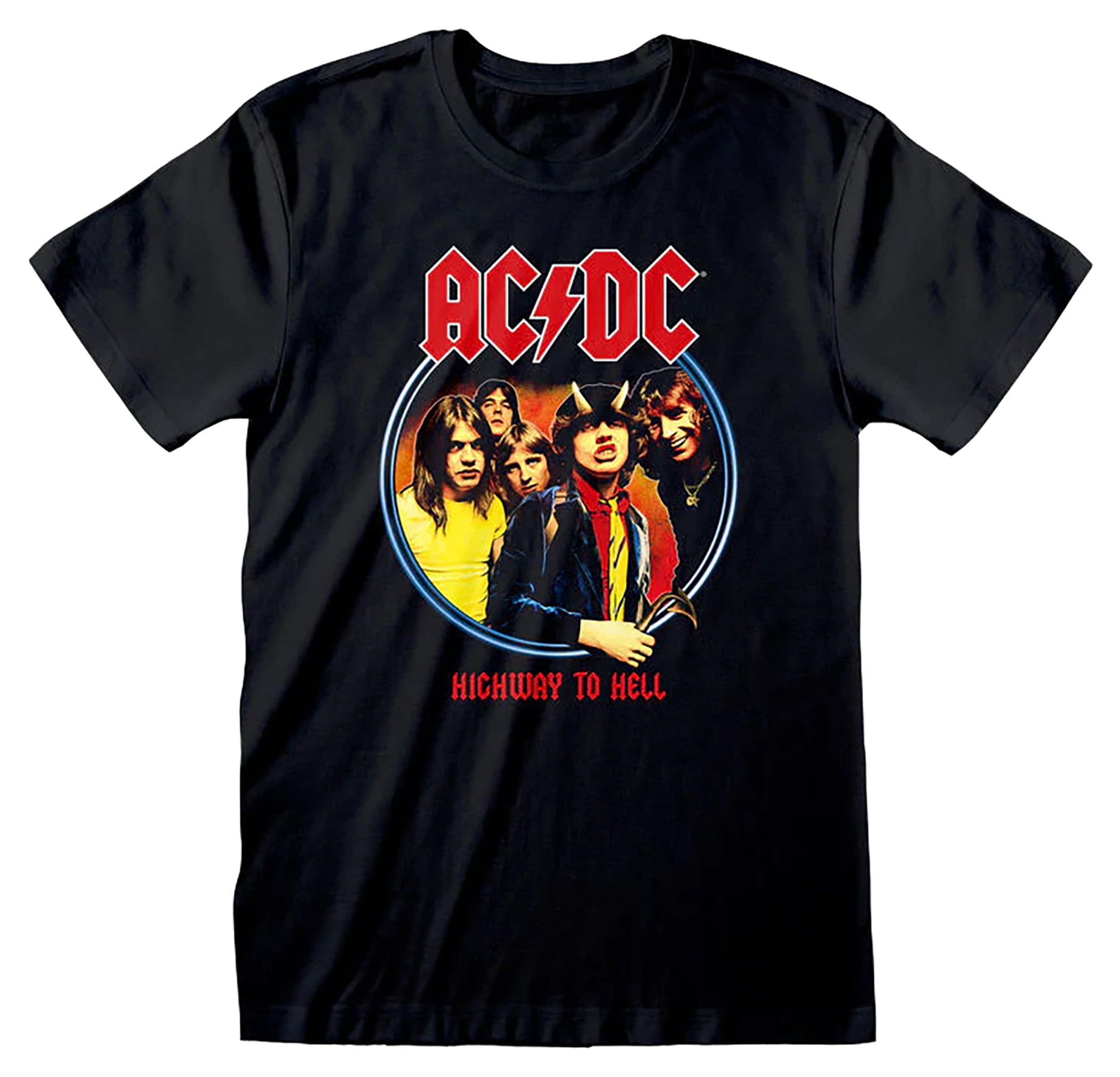 Tricou AC/DC Highway to Hell Heroes Inc. - Bumbac 100%