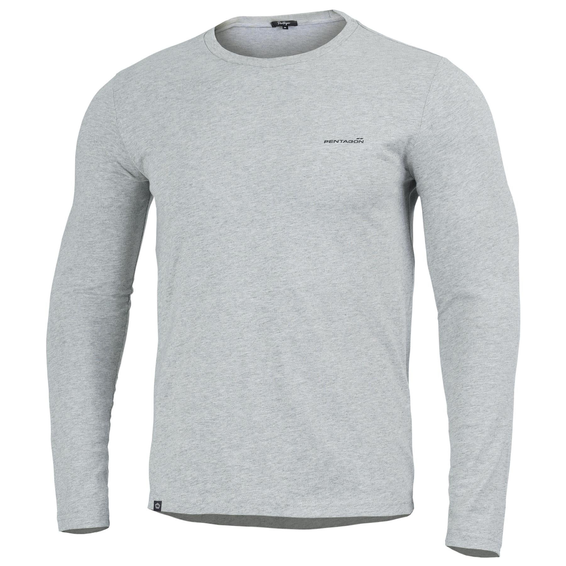 Tricou Ageron 2.0 Long Arm Shirt Melange Pentagon Tactical - Confort Superior și Durabilitate Excepțională