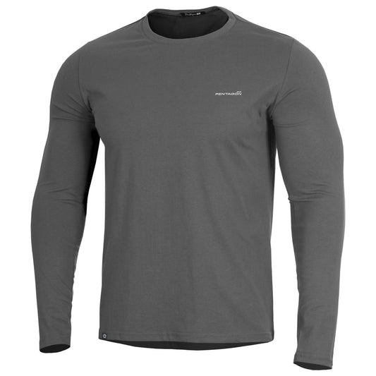 Tricou Ageron 2.0 Long Arm Shirt Wolf-Grey Pentagon Tactical - Confort Superior și Adaptabilitate Tactică