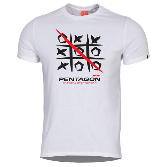Tricou Ageron 3T -3T White Pentagon Tactical - Confort Superior și Rezistență Fără Compromis