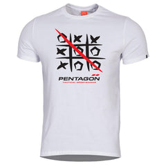 Tricou Ageron 3T -3T White Pentagon Tactical - Confort Superior și Rezistență Fără Compromis