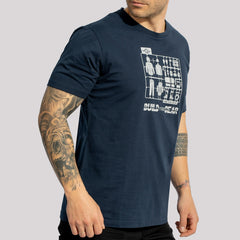Tricou Ageron Build Your Gear -Bg Midnight Blue Pentagon Tactical - Confort Superior și Rezistență la Uzură