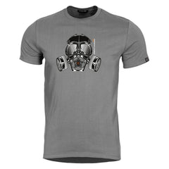 Tricou Ageron Gas Mask -Gm Wolf-Grey Pentagon Tactical - Protecție Esențială și Fiabilitate Superioară